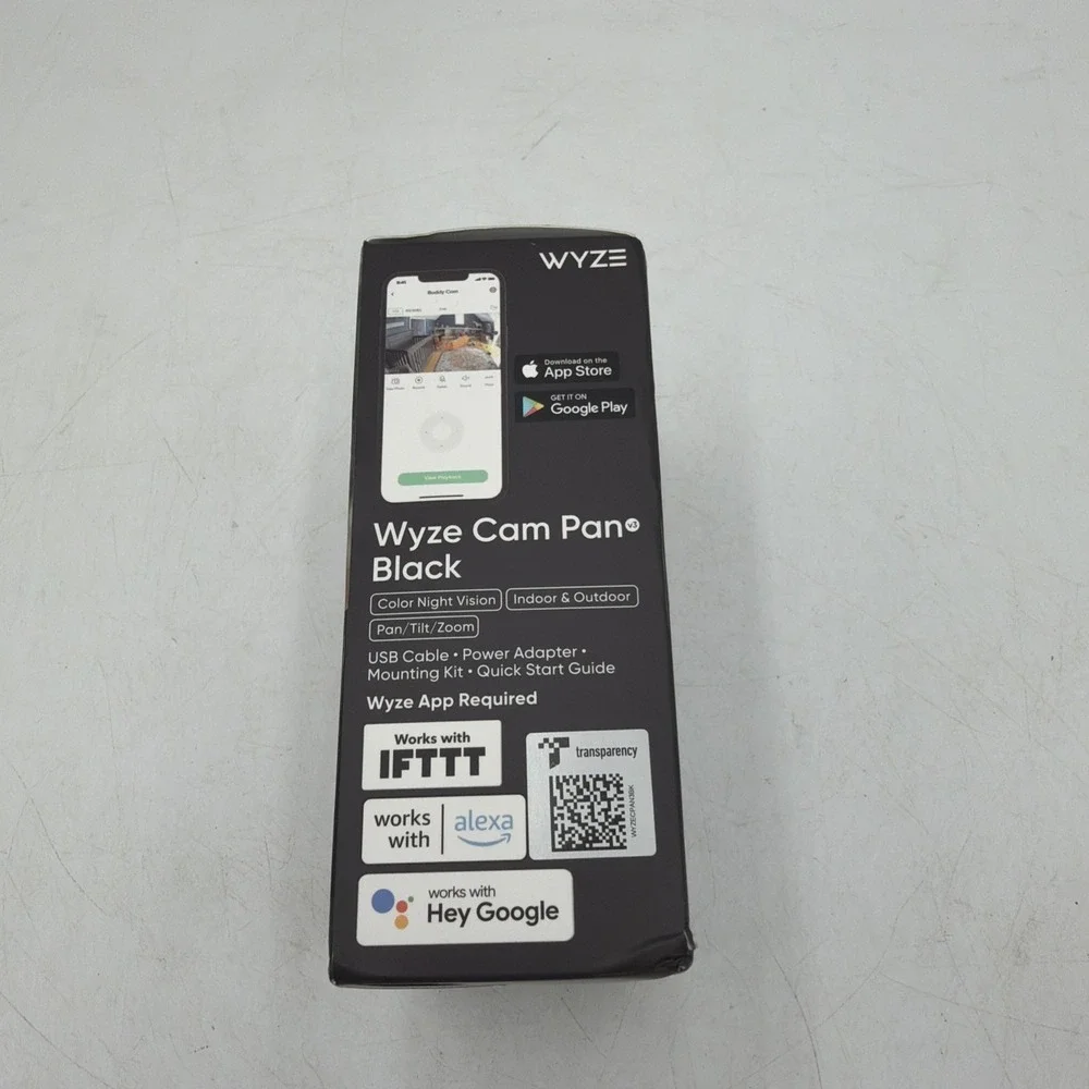 Wyze Cam Pan v3 Indoor/Outdoor IP65 1080P 360° Pan/Tilt/Zoom Wi-Fi Smart Home